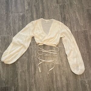 cotton on White wrap too